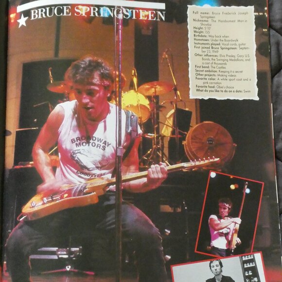 TWO - Bruce Springsteen Programs. Born in the USA World Tour & USA Tour 1984-85 - Picture 8 of 16